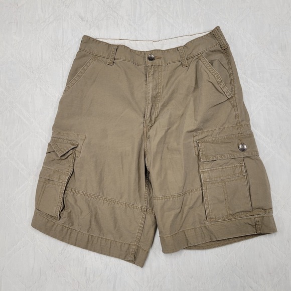 Levi's Other - Levis 100% cotton brown cargo shorts men's 33‎